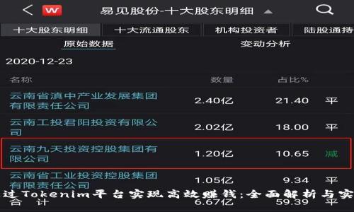 如何通过Tokenim平台实现高效赚钱：全面解析与实用指南
